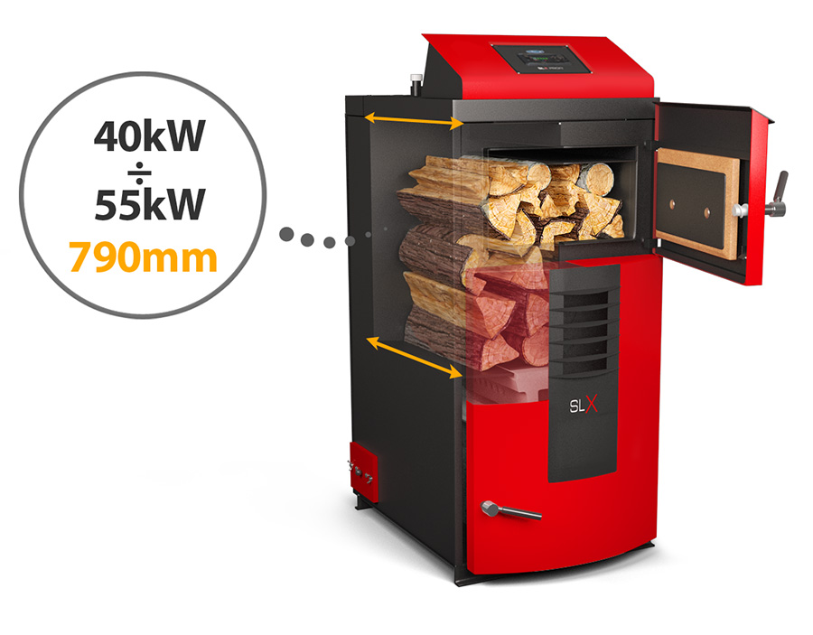 Attack Holzvergaserkessel SLX 55 kW Lambda - Ansicht 5