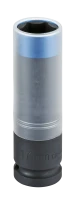 Felgen-Stecknuss 1/2" 6-kant 17mm