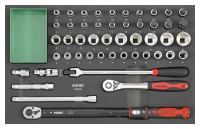 Kombinationssatz 1/2" SFS-M 50-tlg.