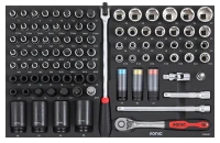 Kombinationssatz 1/2" SFS-M 95-tlg.