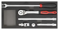 Kombinationssatz 1/2" SFS-S 6-tlg.