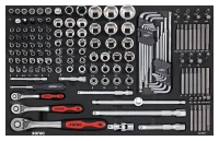 Kombinationssatz 1/4" 3/8" und 1/2" SFS-M 160-tlg.