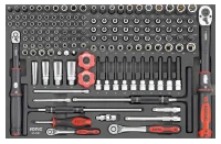 Kombinationssatz 1/4" und 3/8" SFS-M 143-tlg.