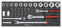 Kombinationssatz 3/8" SFS-XS 31-tlg.