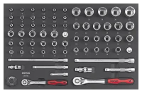 Kombinationssatz 3/8" und 1/2" SFS-M 69-tlg.