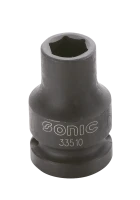Kraft-Stecknuss 1/2" 6-kant 8mm