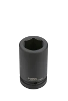 Kraft-Stecknuss 1" lang 6-kant 55mm