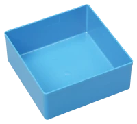 Leere Hartschale zur Aufbewahrung (108x108x45mm)