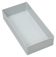 Leere Hartschale zur Aufbewahrung (108x216x45mm)