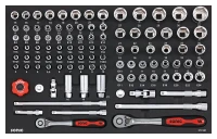 Nusssatz 3/8" und 1/2" SFS-M 101-tlg.