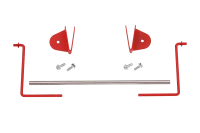 Papierrollenhalter rot