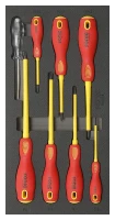Schraubendrehersatz VDE SFS-S 8-tlg.