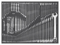 Schraubenschlüsselsatz SFS-XL 102-tlg.