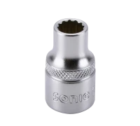 Stecknuss 1/2" 12-kant 7/16" SAE