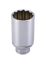 Stecknuss 1/2" lang 12-kant 1.1/16" SAE
