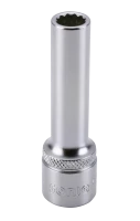 Stecknuss 1/2" lang 12-kant 5/8" SAE