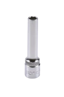 Stecknuss 1/4" lang 6-kant 6mm