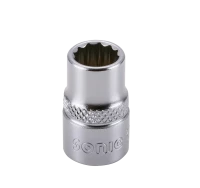 Stecknuss 3/8" 12-kant 7/16" SAE