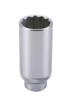 Stecknuss 3/8" lang 12-kant 11/16" SAE