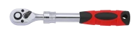 Verlängerbare Ratsche 1/4" 72 Zähne